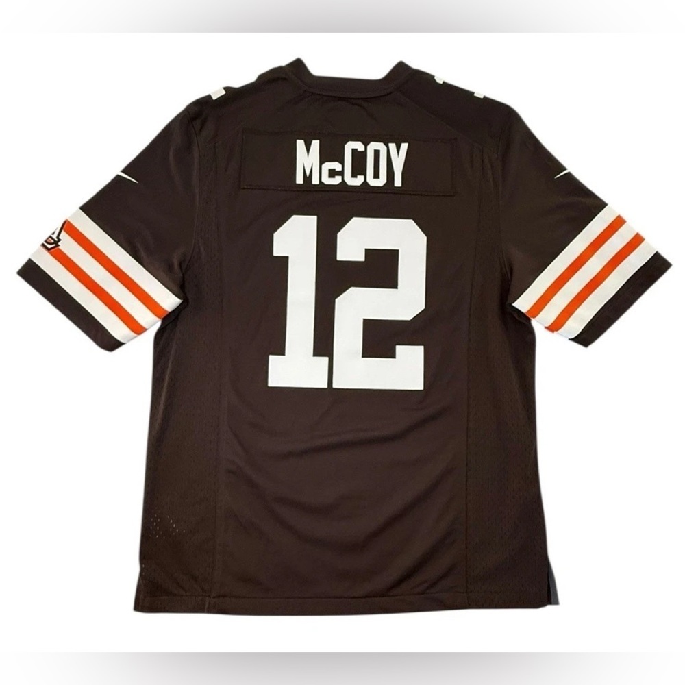 Nike On Field Cleveland Browns NFL Players Colt McCoy Jersey Men's Size M - Picture 2 of 8